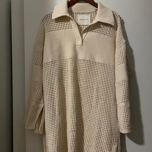 Crochet Knit Dress - Gant
